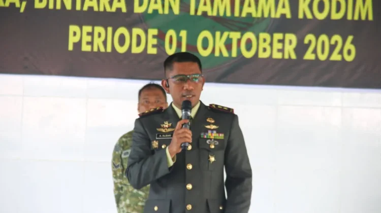 Korp Raport Kenaikan Pangkat, Dandim 1709/Yawa Tekankan Amanah dan Tanggung Jawab