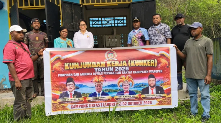 Waropen Fasilitas Air Bersih Tersedia, Air Belum Mengalir