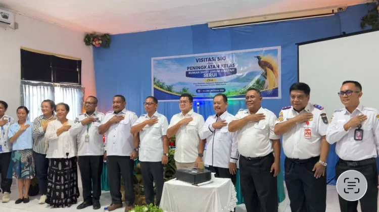 Visitasi RSUD Serui, Pemkab Yapen Tekankan Mutu Pelayanan