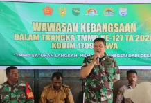 TMMD TNI Hadirkan Semangat Kebangsaan di Kampung Rembai