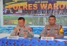 Polres Waropen Rilis Hasil Operasi Keselamatan 2026