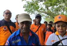 BPBD Waropen Ajak Warga Jaga Pantai Ronggaiwa