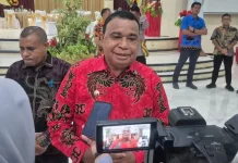 Bupati Yapen Ajak Syukuri Setahun Kepemimpinan Dengan Ibadah