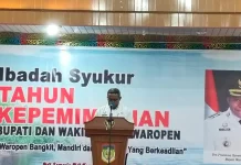 365 Hari Kepemimpinan Waropen Jalankan Program Prioritas