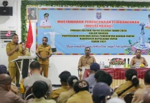 105 Usulan Dibahas di Musrenbang Distrik Yapen Selatan
