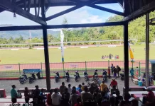 Antusiasme Tinggi Warnai Laga Sepak Bola di Stadion Marora