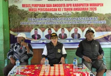 Reses DPRK Waropen Serap Aspirasi Masyarakat Oudate