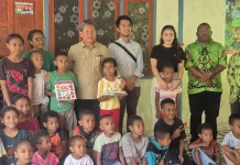 Tonny Tesar Dukung Literasi Anak lewat Rumah Baca