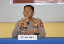 Polres Yapen Tes Psikologi Bagi Personel Pemegang Senpi