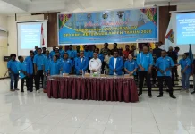 Rapimpurda dan Musda KNPI Yapen di hadiri KNPI Provinsi