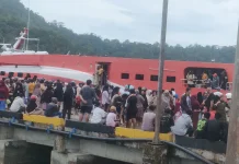 Arus Mudik Balik Animo Masyarakat padati Pelabuhan Serui
