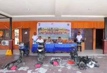 Polres Waropen Ungkap Kasus Curanmor, Tiga Pelaku Diamankan