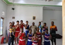 Atlit Tinju Asal Yapen Raih Medali Perak pada Kejurda  Papua Cerah