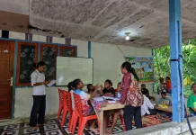 Sebulan Berdiri, Rumah Baca El-Shaddai Mengajar 32 Anak Calistung