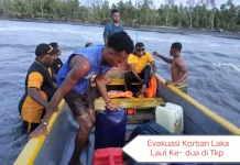 Dua Insiden Laka Laut Terjadi Sabtu di Waropen