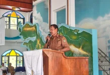 Pemda Waropen Gelar Ibadah Perdana Bersama ASN