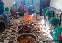 Babinsa Warbah Kawal Program Makan Bergizi Gratis