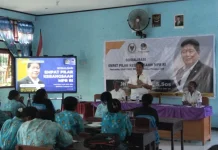 Menanamkan Nilai2 Kebangsaan Anggota DPR RI Tonny Tesar Sosialisasi 4 Pilar