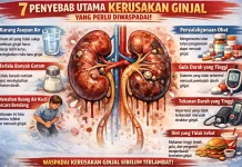 Kenali Tujuh Penyebab Kerusakan Ginjal yang Wajib Diketahui