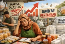 Tips UMKM Bertahan Ditengah Kenaikan Harga Plastik