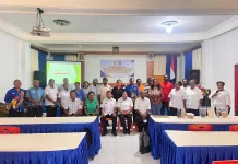 Dinas Tenaga Kerja Provinsi Papua dan Dinas Koperasi Yapen Gelar Bimtek Olahan Tep