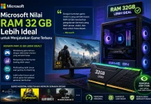 Microsoft Sebut RAM 32 GB Lebih Ideal untuk Menjalankan Game Modern