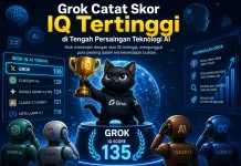 Grok Catat Skor IQ Tertinggi di tengah Persaingan Teknologi AI