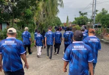 HUT ke-29 HIKMAS Yapen, Ratusan Warga Meriahkan Jalan Santai
