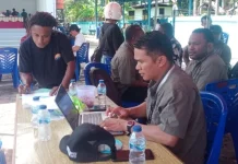 Bawaslu Yapen Buka Posko Layanan  Pemutakhiran Data