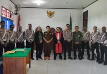 Enam Bulan Edukasi, Satlantas Waropen Gelar Tilang Tegas