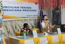 Apresiasi Peserta Bimtek Pascabencana Waropen Penuh Disiplin dan Konsentrasi