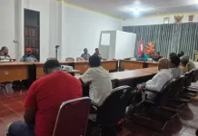 ASN Pertanian Yapen dan Pemkab Gelar Pertemuan Penyelesaian