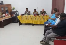 Dispora Waropen Gelar Konvoi Meriah Sambut Piala Dunia