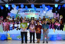 Penamatan TK Negeri Pembina Serui, Bupati Yapen Tekankan Pendidikan Dini