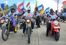 Bupati Waropen Lepas Konvoi Meriah Sambut Piala Dunia 2026