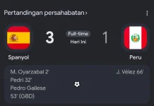 Spanyol Tekuk Peru 3-1 Tampil Dominan jelang Piala Dunia 2026
