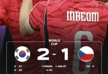 Korea Selatan Bangkit, Taklukkan Ceko 2-1