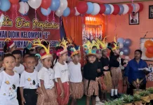 TK Ade Irma Suryani Nasution Serui Lepas 34 Siswa Kelompok B