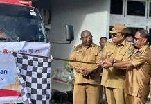 314 Ton Beras Disalurkan untuk Masyarakat Yapen