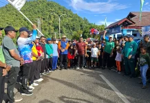 Ratusan Warga Ramaikan Jalan Sehat Sambut Tahun Baru Islam