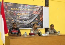 Turnamen Mobile Legends Polres Kepulauan Yapen Meriahkan HUT Bhayangkara ke-80