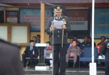 HUT Bhayangkara Perkuat Komitmen Pelayanan Polres Yapen
