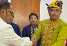 Wakil Bupati Hadiri Pelantikan Pengurus IKT Distrik Yapen Timur