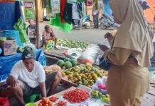 Update Harga Kebutuhan Pokok Lainnya  di Pasar Aroro -Iroro Serui, 13 Juli 2026