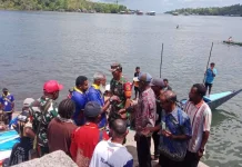 Babinsa Koramil 1709-04/Ansus Dampingi Penjemputan Wisata Rohani PKB
