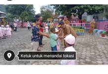 TK Pertiwi IV Serui Sambut 100 Siswa Baru