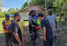 Tim Gabungan Jemput Saksi Laka Laut Kali Otodemo Terpencil Waropen