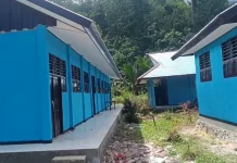 SMA Onate Serui Rehab Delapan Ruang Belajar