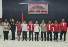 Barisan Merah Putih Yapen Resmi Dilantik, Siap Kawal Program Pemerintah