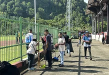 Lintas Instansi Kompak Bersihkan Lokasi jelang HUT RI